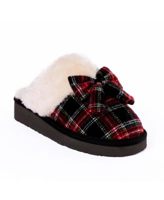 Women's Bow Scuff Slippers