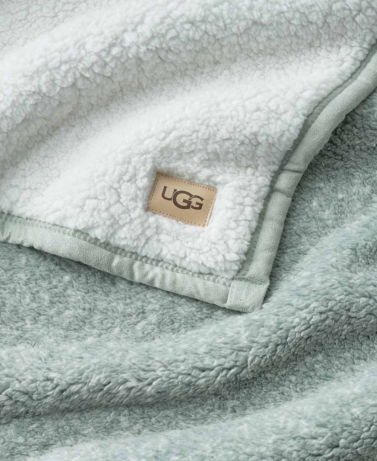 Ugg Classic Fluff Throw, 50" X 70" In Gray