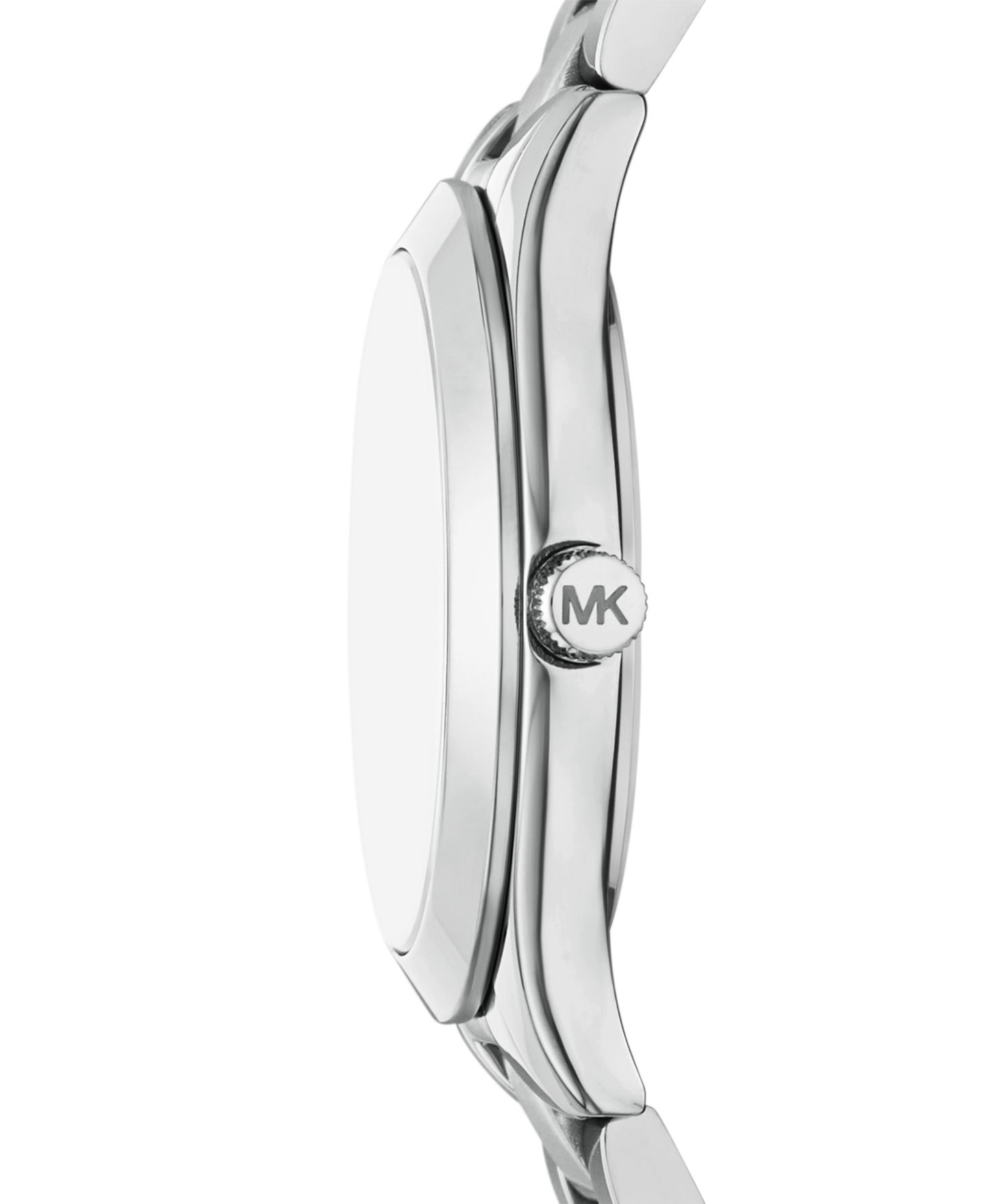 Женский набор Michael Kors Slim Runway: часы из нержавеющей стали и украшение, 32 мм — фото 3