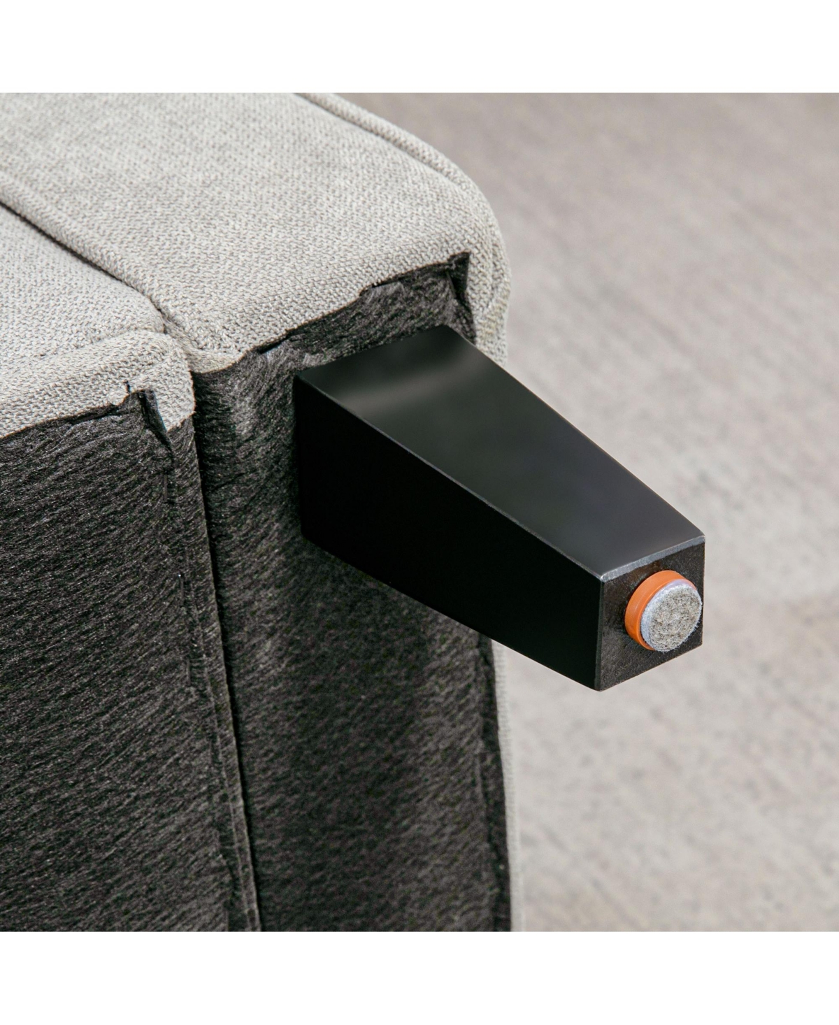 Homcom 50" Bed End Bench with Ottoman and Storage