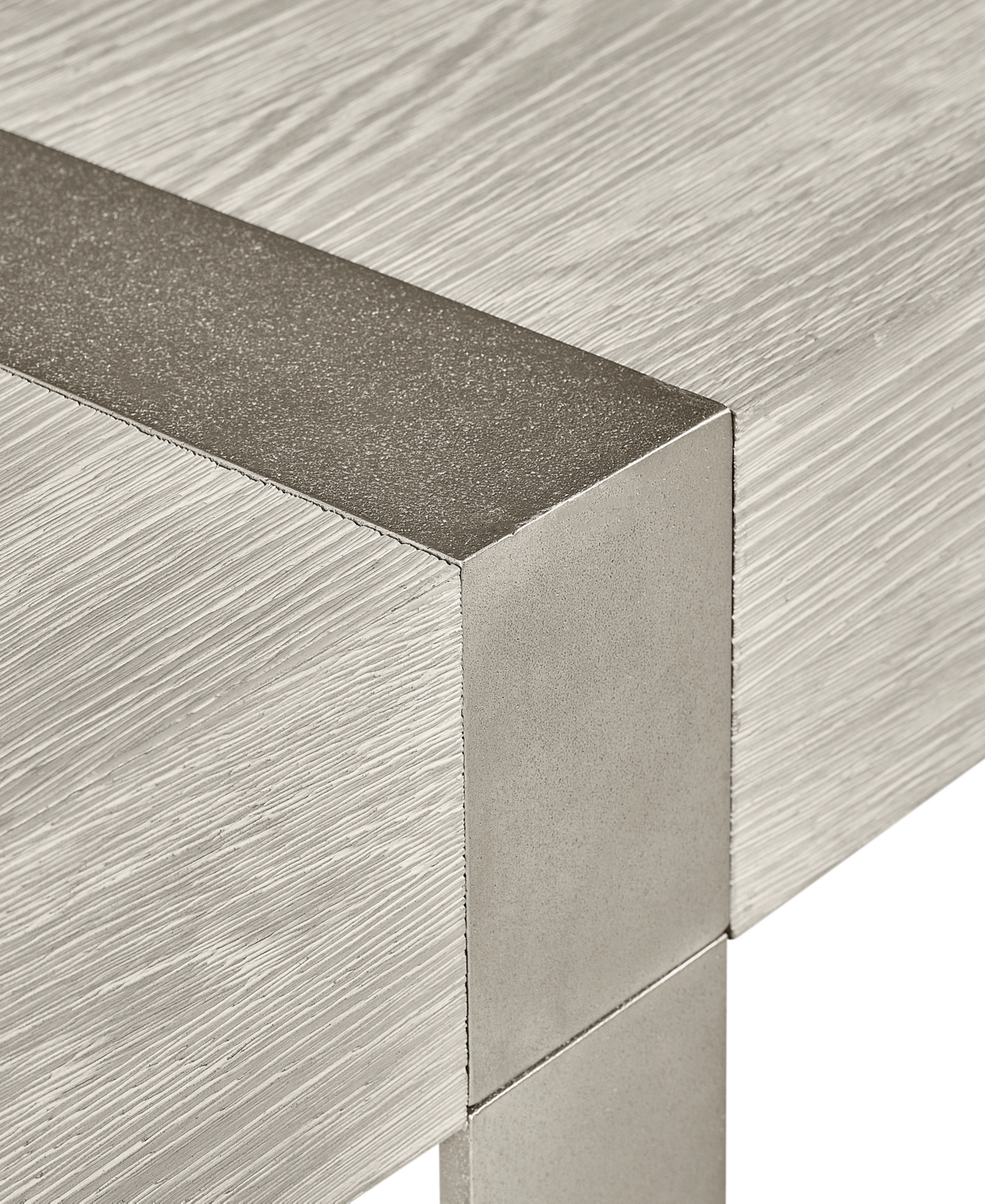 Bernhardt Tempo Console Table In Gray