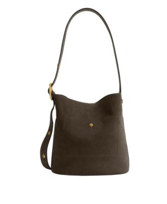 Bleecker Medium Suede Bucket Bag