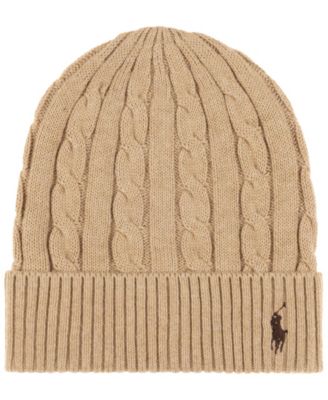 Men's Cashmere Cable Beanie