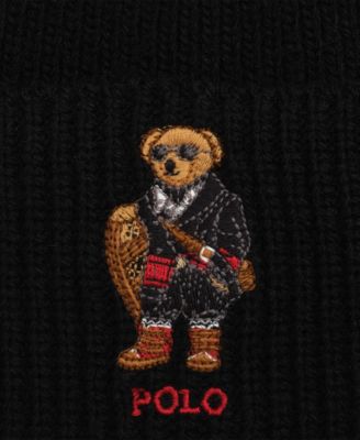 Men's Holiday Bear Beanie