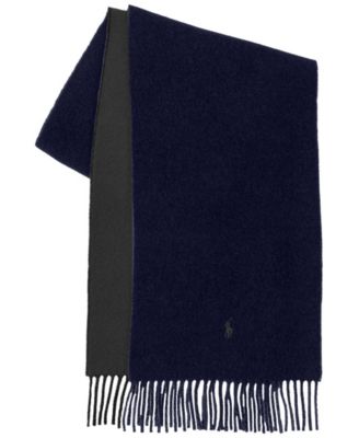 Men's Reversible Wool Scarf