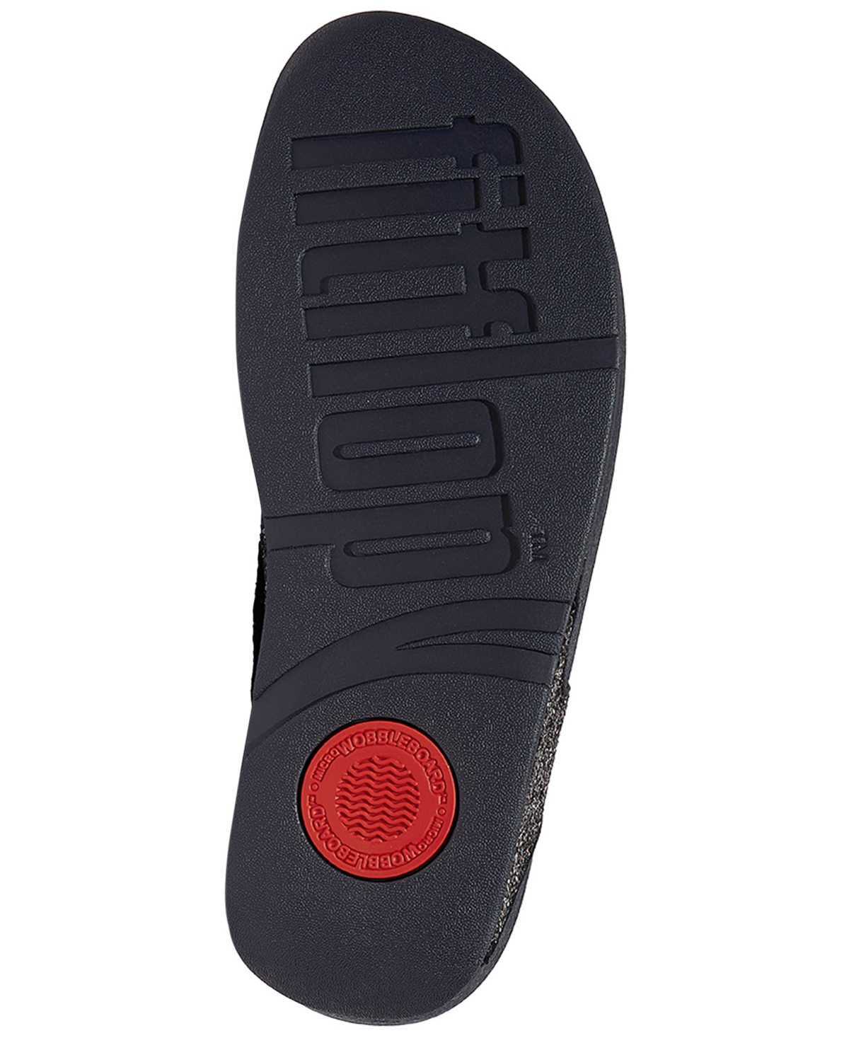 Fitflop Women's Lulu Multi-tonal Glitter Wedge Sandals In Blue