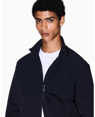 Men's Mixed Media Commuting Full Zip Sweatshirt