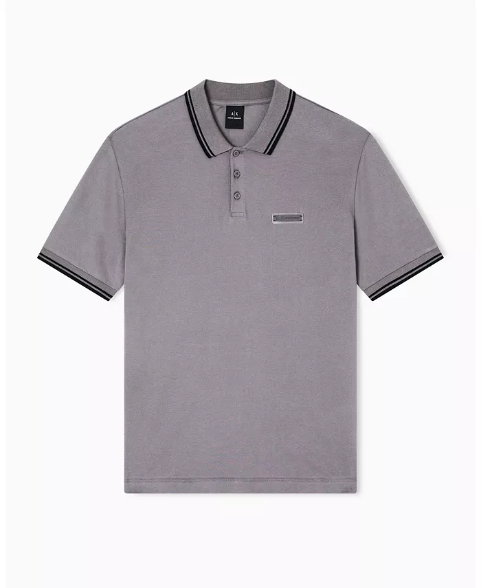 Men's Cozy Lab Pique Collar Tipping Polo Shirt - thumbnail 5