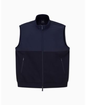Men's Mixed Media Commuting Vest