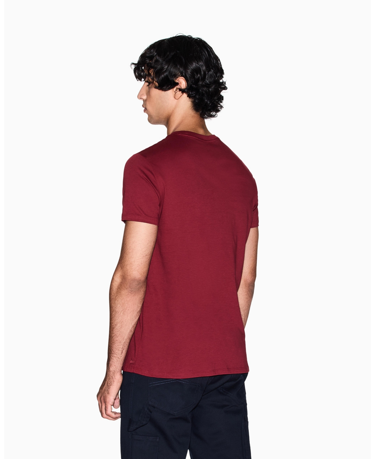 A|X Armani Exchange Men's Pima Crew Neck T-Shirt
