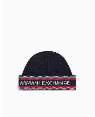 Men's Logo Tape Beanie Cap