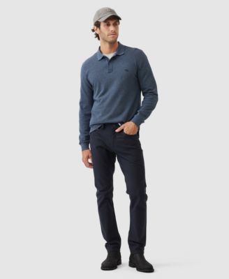 Men's The Gunn Long Sleeve Slim Fit Polo Shirt