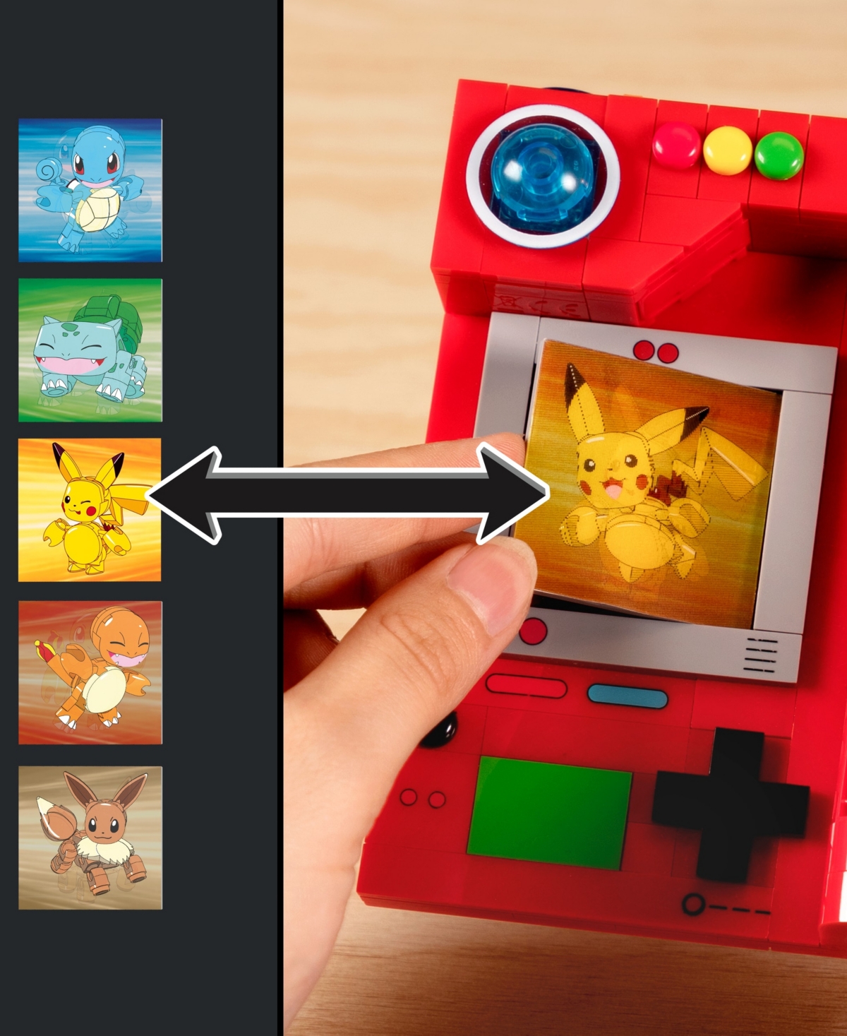 Mega Construx Pokemon Kanto Region Pokedex Building Kit In Multi