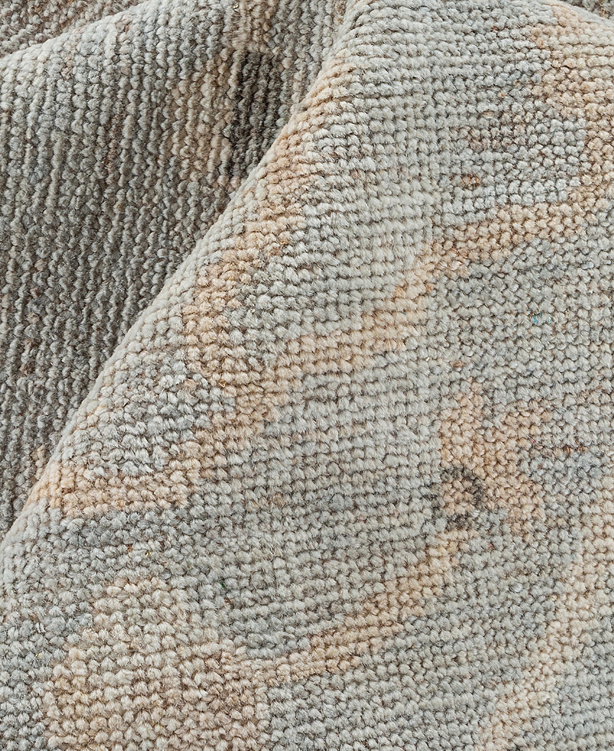 Adorn Hand Woven Rugs Oushak M1982 Rug Collection In Gray