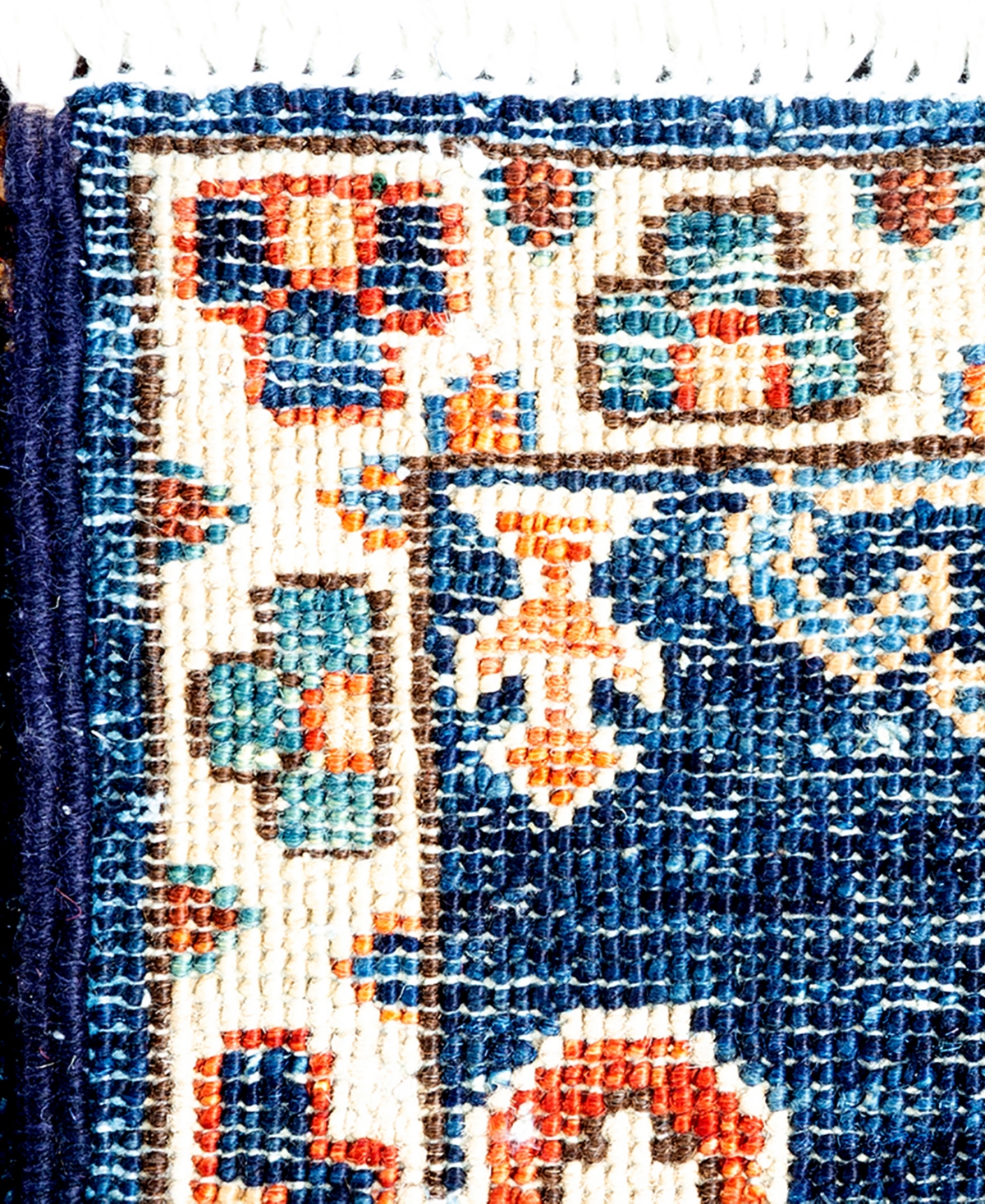 Adorn Hand Woven Rugs Serapi M1982 2'7"x11'8" Runner Area Rug In Multi