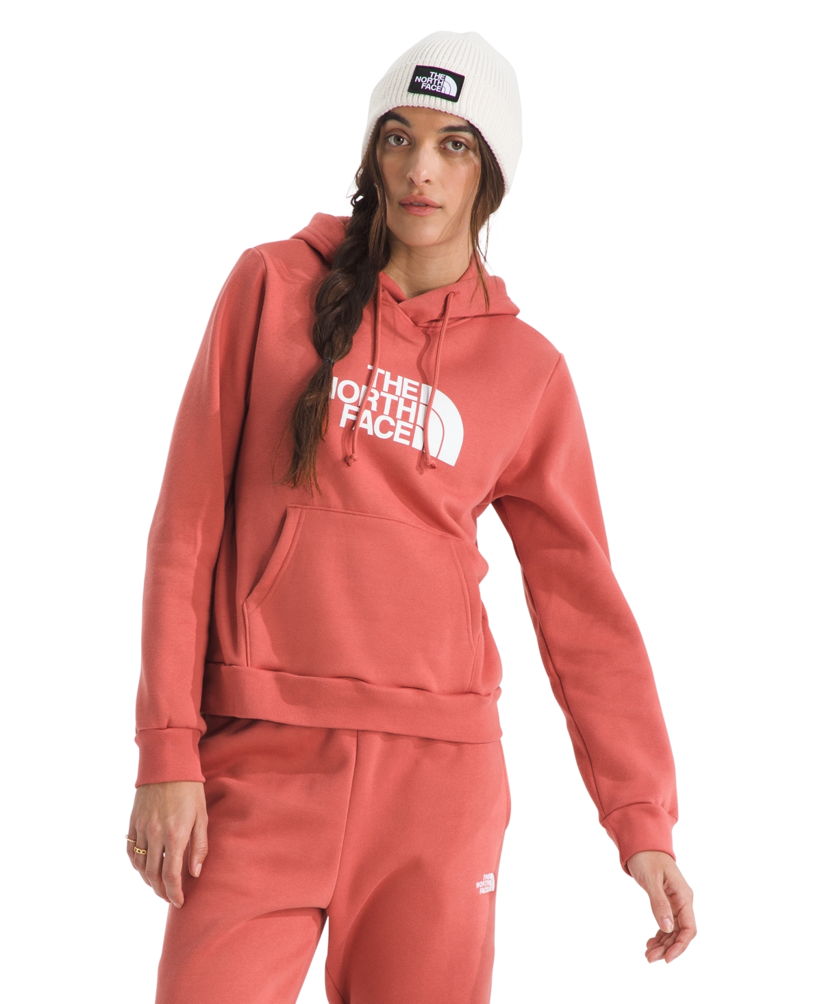The North Face Women's Evolution Half Dome Hoodie - Mars Dust