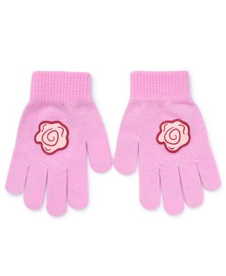 Princess Big Girls' Beanie and Gloves, 2-Piece Set