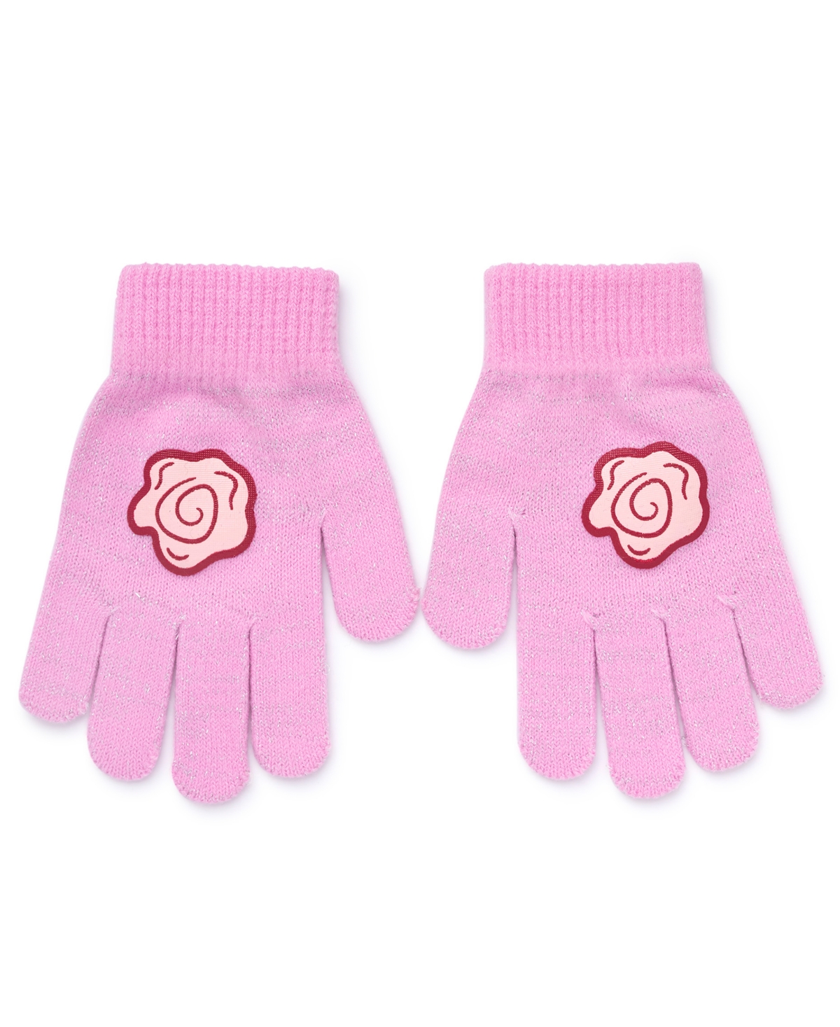 Berkshire Princess Big Girls 2-piece Princess Beanie And Gloves Set In Pink