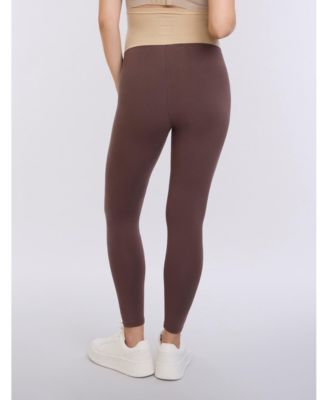Women's Essential Stretch Secret Fit Over the Belly Maternity Leggings - Motherhood Maternity
