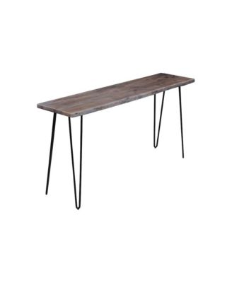 Nature's Edge Solid Acacia Four Piece 72" Counter Height Dining Set