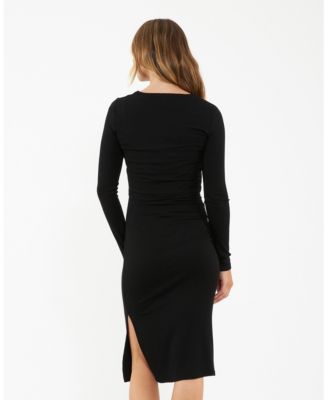 Penny Double Up Maternity Nursing Set in Black - Comfortable and Versatile