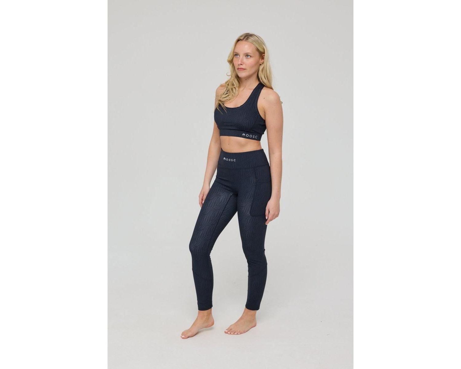 Women's Infinite High Waisted Leggings - Black Tiger