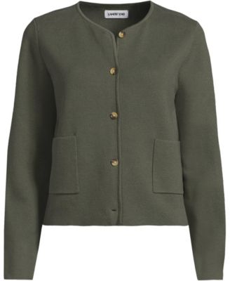 Women's Fine Gauge Cotton Milano Blazer Sweater