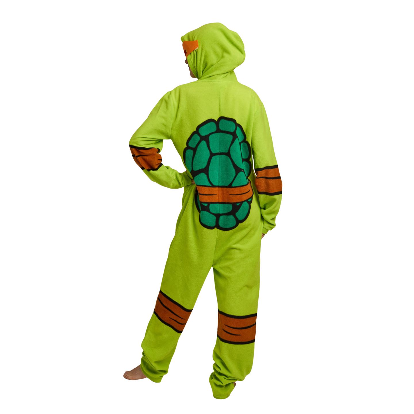 Детские игрушки Teenage Mutant Ninja Turtles Hooded Cosplay Footed Coveralls, 1-Piece, цвет: Зелёный — фото 8
