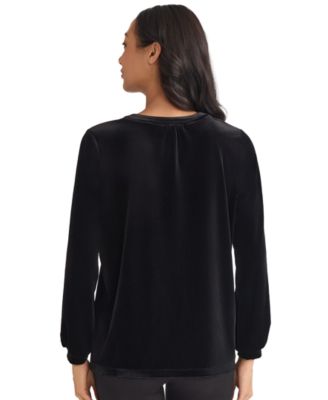 Women's Embroidered Long Sleeve Top