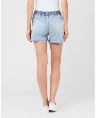 Bailey Light Blue Denim Shorts for Women