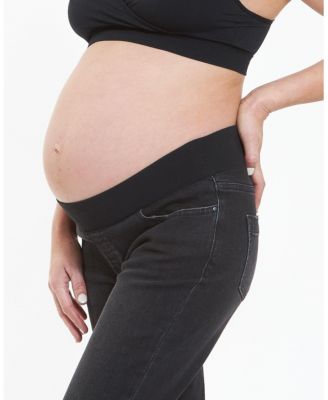 Jamie Girlfriend Jean in Black for Women