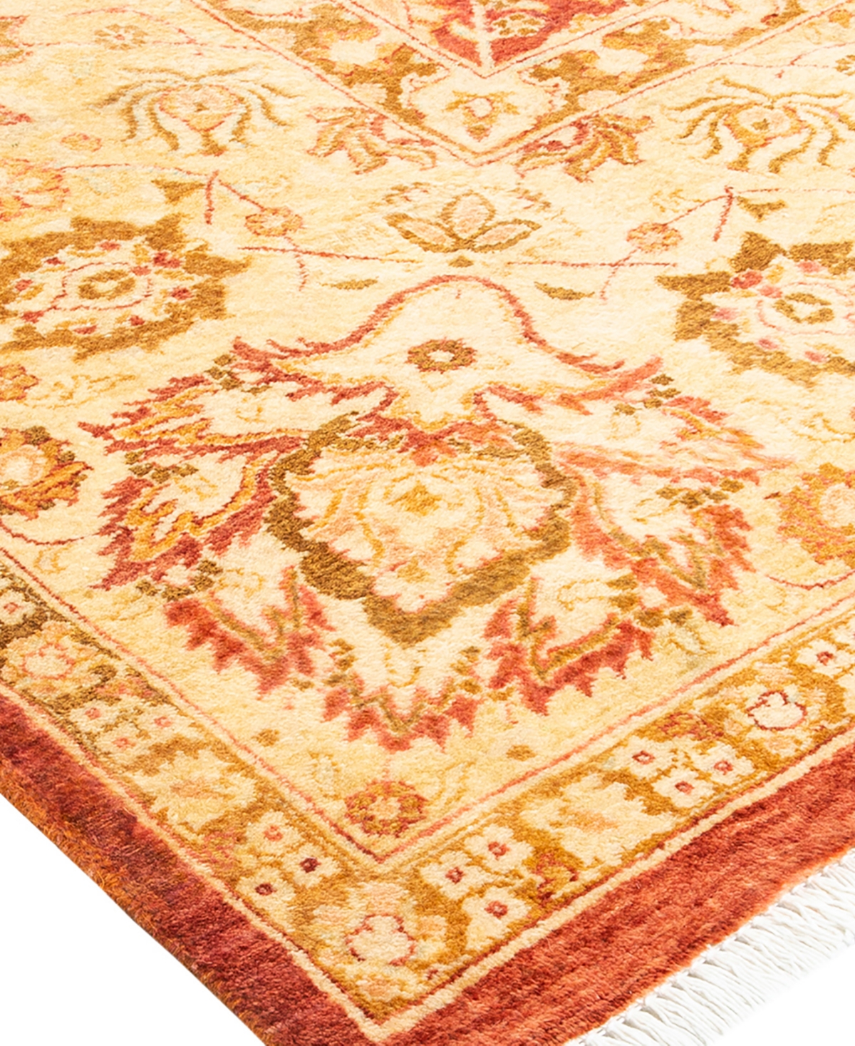 Adorn Hand Woven Rugs Mogul M1091 6'1"x9'1" Area Rug In Neutral