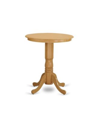 EDCF5-OAK-C 5 Pc Dining counter height set - high top Table and 4 counter height Dining chair.