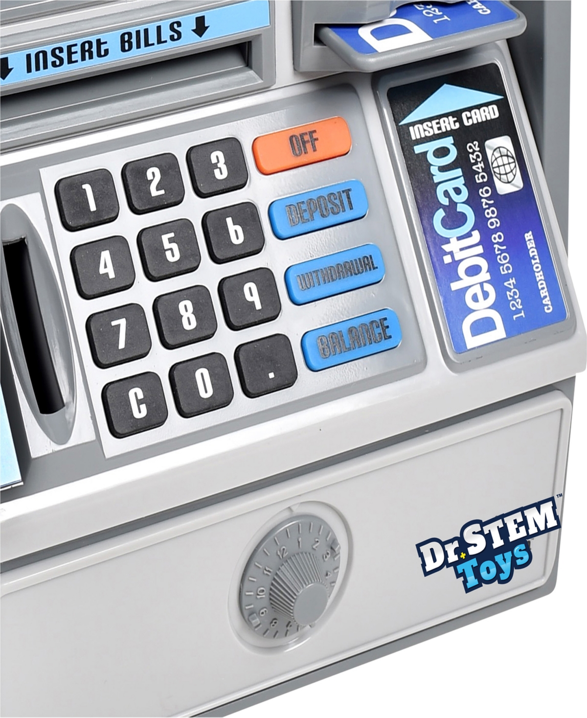 Dr. Stem Toys Talking Atm Bank Toy In Multi