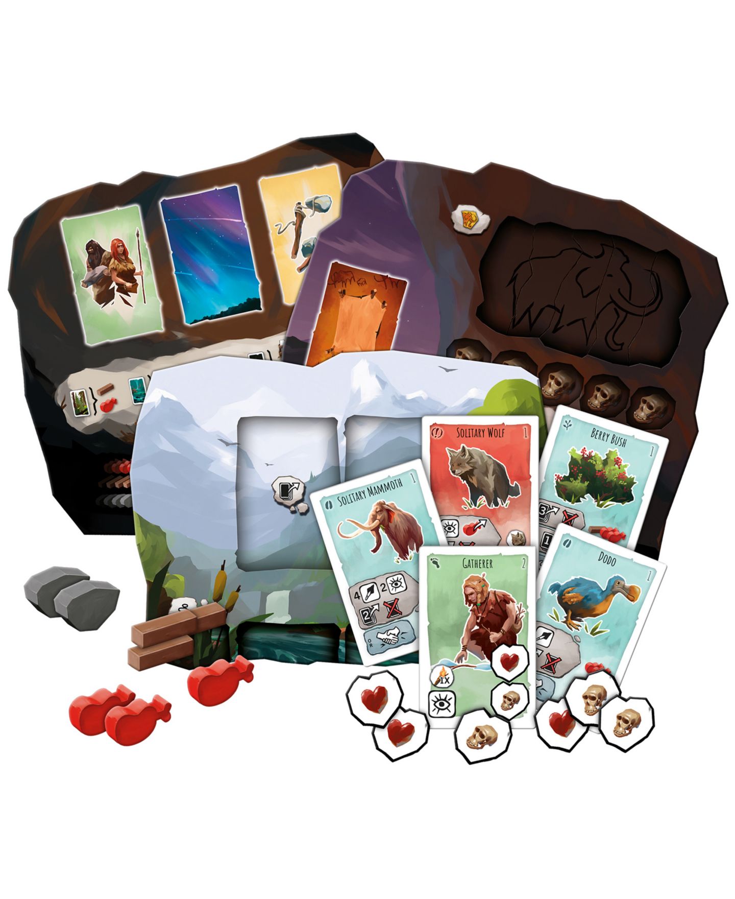 Детская настольная игра Z-Man Games Paleo Board Game — фото 4
