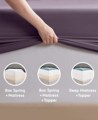 Premier Collection Deep Pocket 4 Piece Sheet Set, King