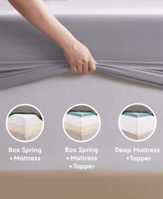 Premier Collection Deep Pocket 4 Piece Sheet Set, Full XL