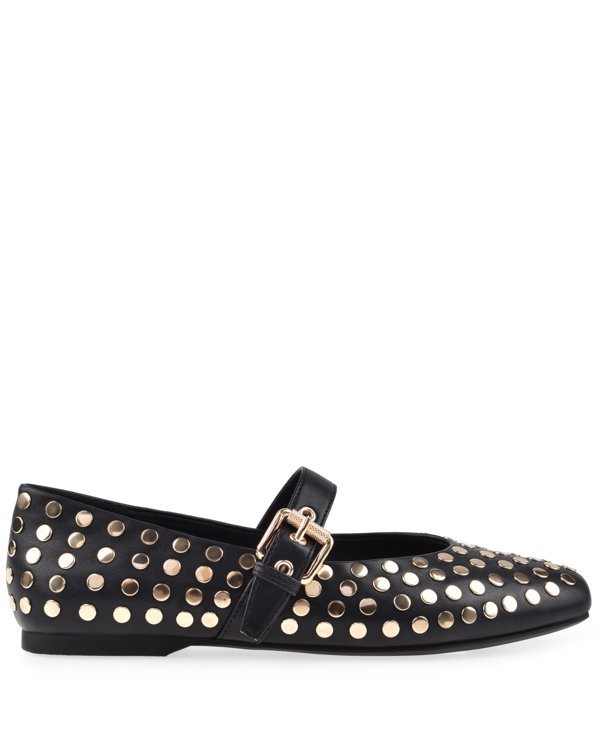 Dv Dolce Vita Women's Mulaney Stud Mary Jane Ballet Flats In Black