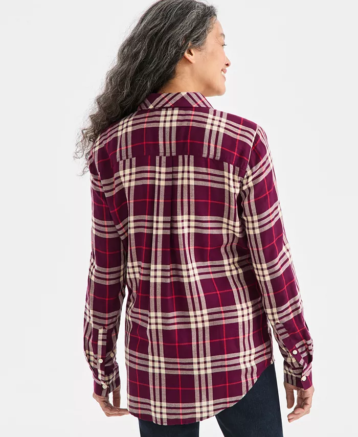 Women's Plaid Perfect Shirt - thumbnail 8