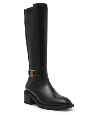 Women's Anessa Block Heel Knee High Boots