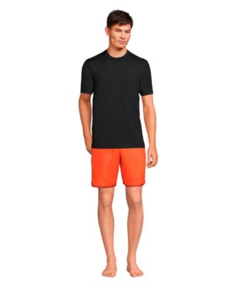 Men's SunShade UPF 50 Short Sleeve Swim Tee Cooling Rash Guard