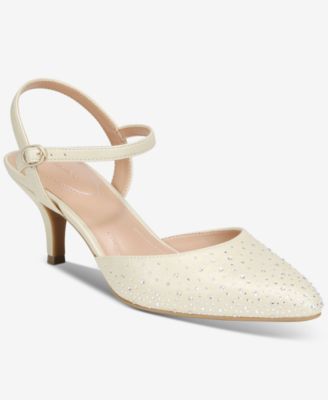Women's Gwenn Evening Shimmer Heel Pumps, Exclusively at Macy's