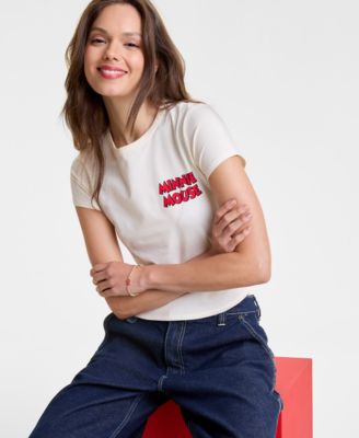Women's Minnie Mouse Parade Balloon Graphic T-Shirt, Macy's Exclusive