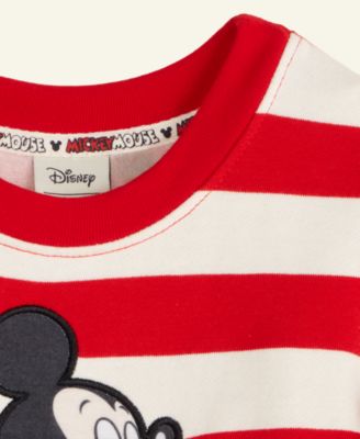 Toddlers Mickey Mouse Striped Sweatshirt & Jogger Pant Set, Macy's Exclusive