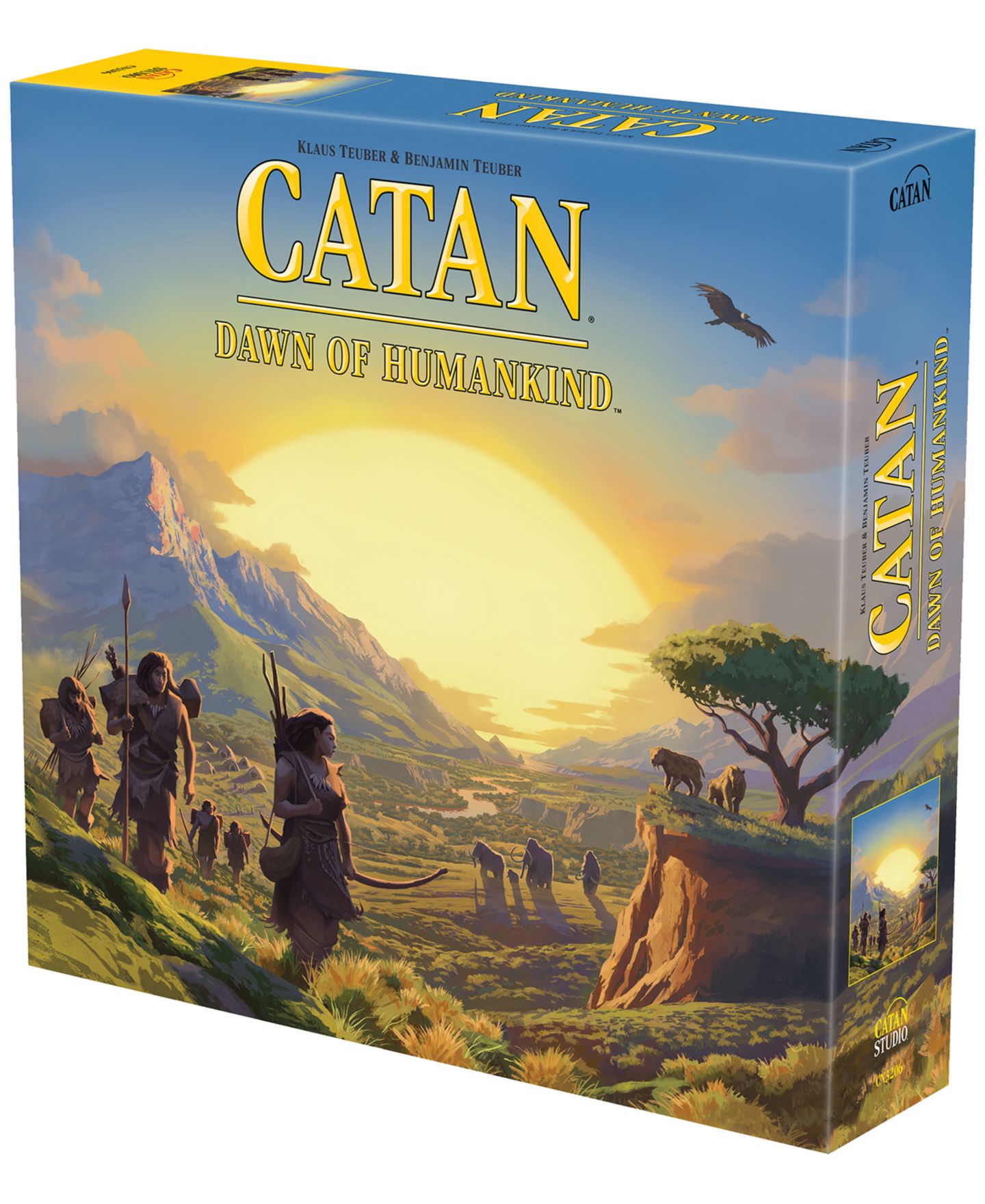 Детская настольная игра Catan Studio Dawn of Humankind Strategy Board Game, Ages 12+ — фото 6