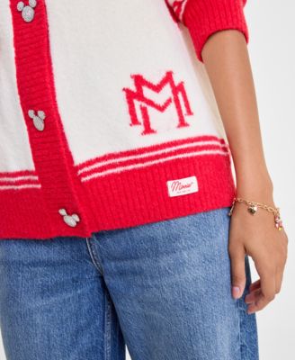Women's Minnie Mouse Cardigan Embellished with Crystals by Swarovski&reg;, Macy's Exclusive
