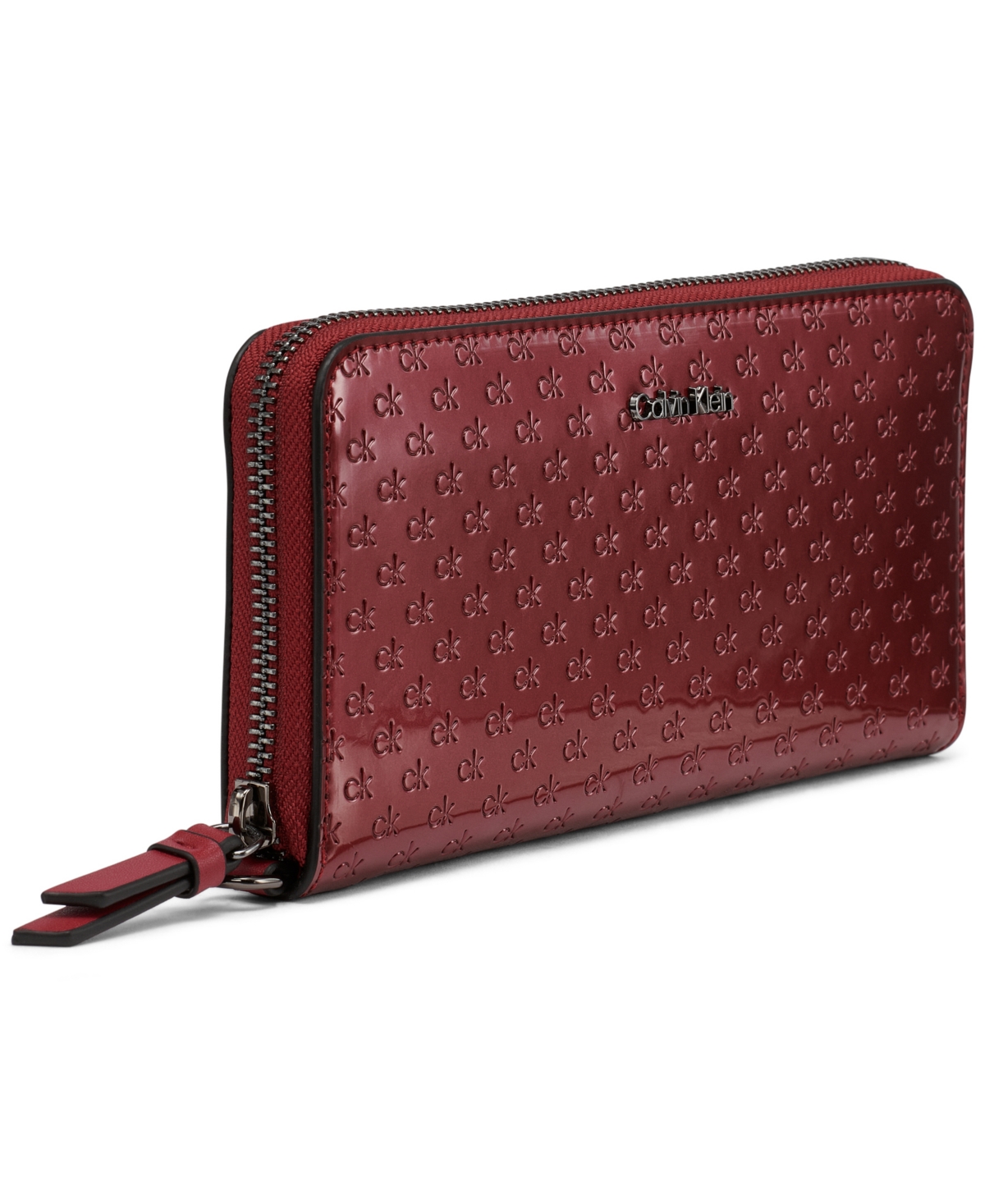 Calvin Klein Women's Moon Mini Wallet Bag In Red