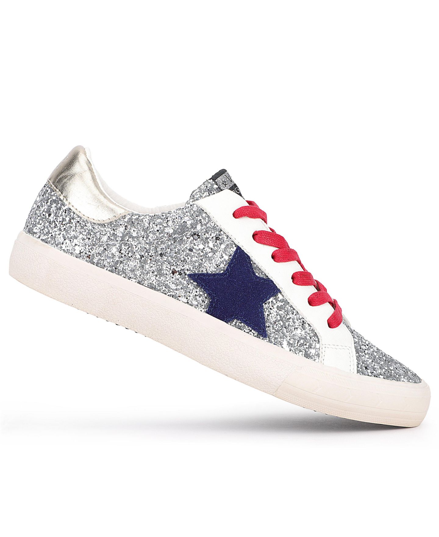 Женские кроссовки Vintage Havana Grande - Silver Glitter Multi 's Sneaker — фото 3