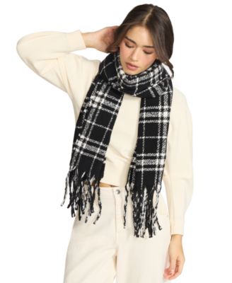 Women's Soft Midweight Plaid Scarf