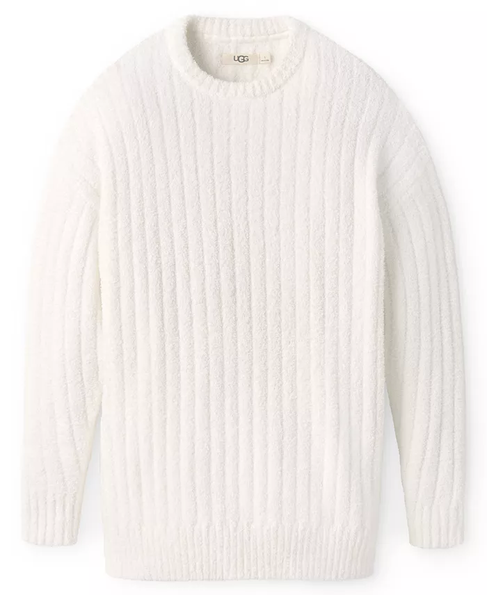 UGG Women's Riz Ribbed Long-Sleeve Knit Sleep Top - thumbnail 2